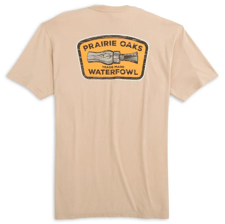 Duck Call Short Sleeve Tee Shirt by Prairie Oaks Waterfowl