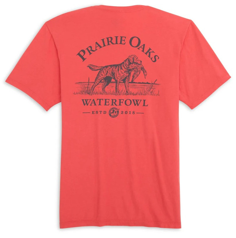 Established 2018 Short Sleeve Tee Shirt by Prairie Oaks Waterfowl