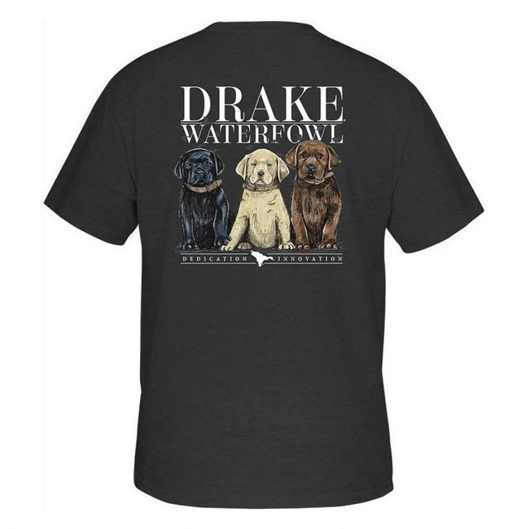 Lab Puppies Short Sleeve Tee by Drake Waterfowl