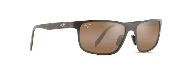 Anemone Sunglasses with Brushed Chocolate Frame and HCL® Bronze Lens by Maui Jim