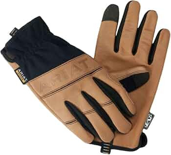 Adult FlexPro Leather Driver Work Gloves by Ariat