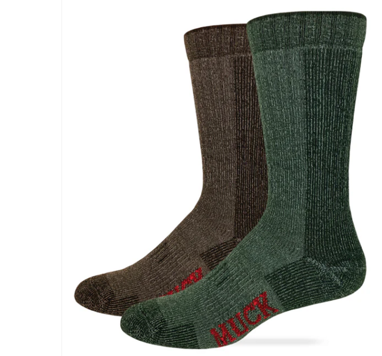 Muck 40% Wool Boot Sock 2pk