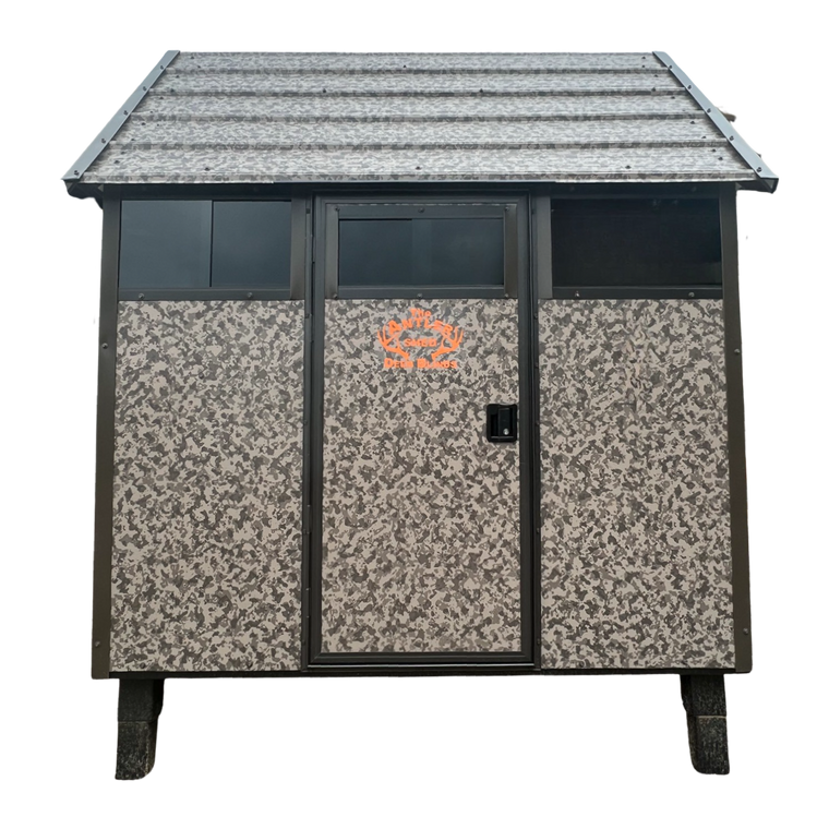 5 x 6 Foot Extreme Guide Series Hunting Blind with Horizontal Slider Windows by Antler Shed