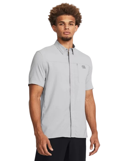 Men's UA Fish Pro Hybrid Woven Short Sleeve by Under Armour
