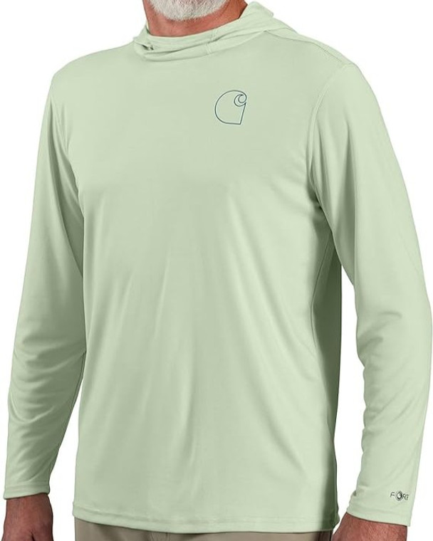 Force Sun Defender Lightweight Long Sleeve Hooded Shirt by Carhartt Force Sun Defender Lightweight Long Sleeve Hooded Shirt by Carhartt