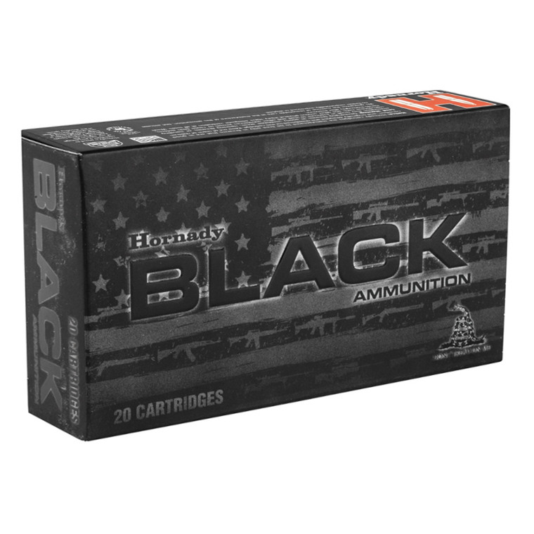 Hornady Black .308 Winchester, 155 Grain A-Max, Rifle Ammunition - Box