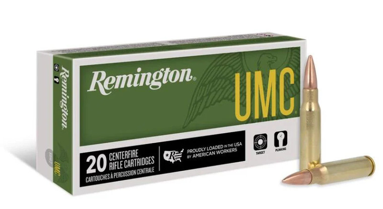 Remington UMC 308 Winchester 150gr FMJ Rifle Ammunition