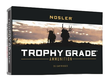 Nosler Trophy Grade 3,300 fps 26 Nosler 140 Grain AccuBond Rifle Ammunition