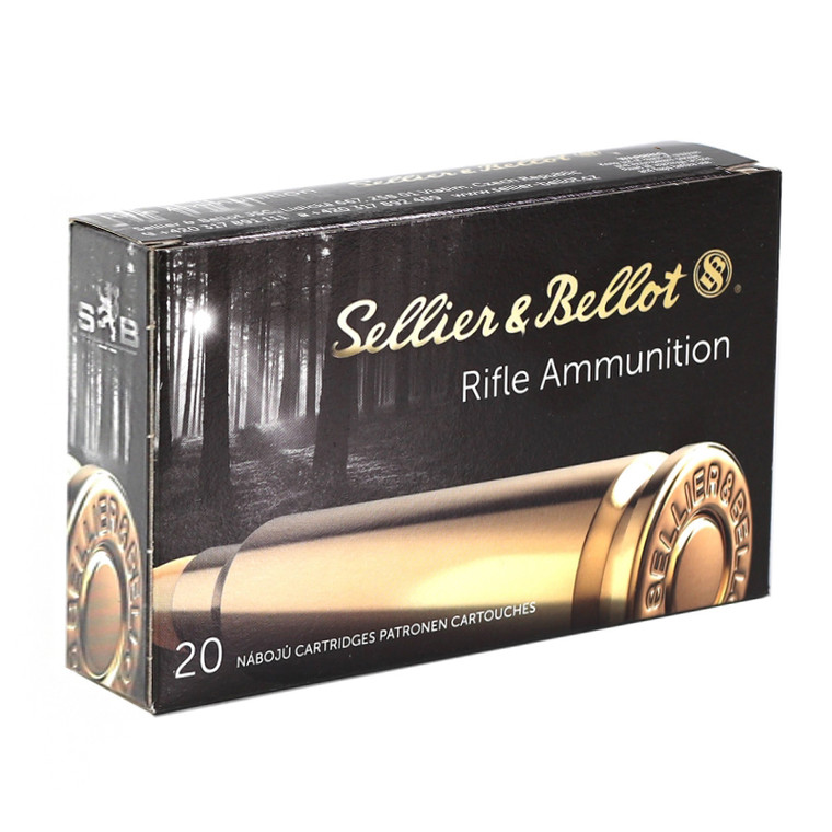 Sellier & Bellot 6.5x55 Swedish 131gr Soft Point Rifle Ammunition