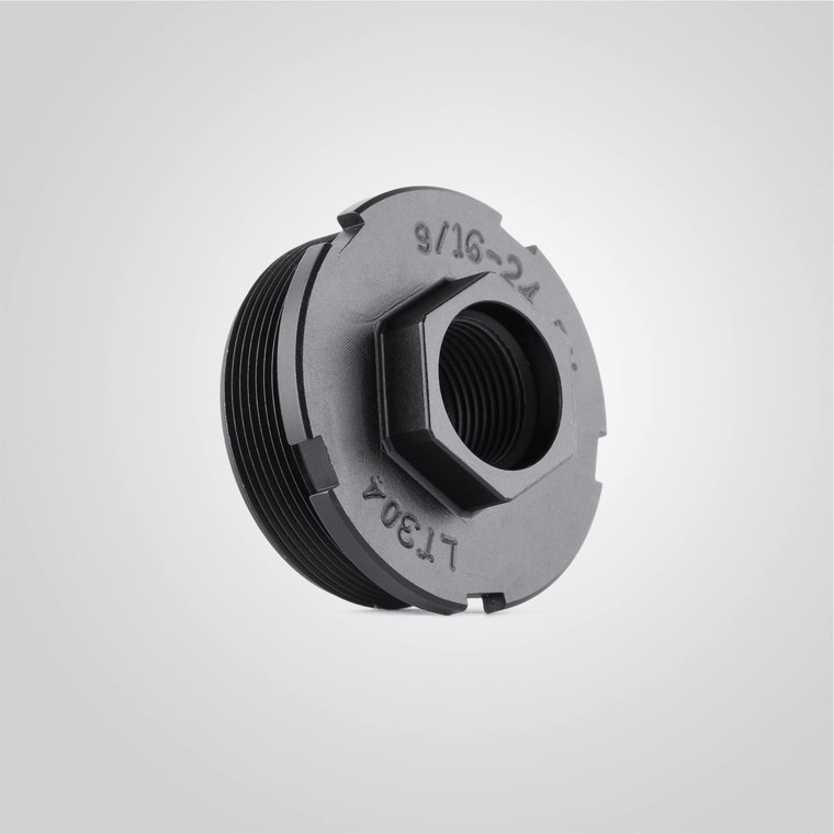 HUB Fixed Direct Thread Suppressor Mount for 5/8-24 Sig Taper Barrel by Dead Air