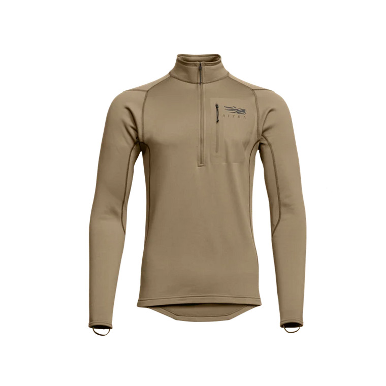 Core Midweight Long-Sleeve Zip-T, by Sitka
