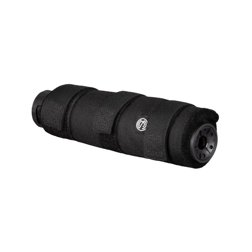 6 Inch Black High Temp Suppressor Cover by SilencerCo
