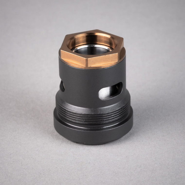 3 Lug Suppressor QD Mount in 45 Cal Bore by SilencerCo