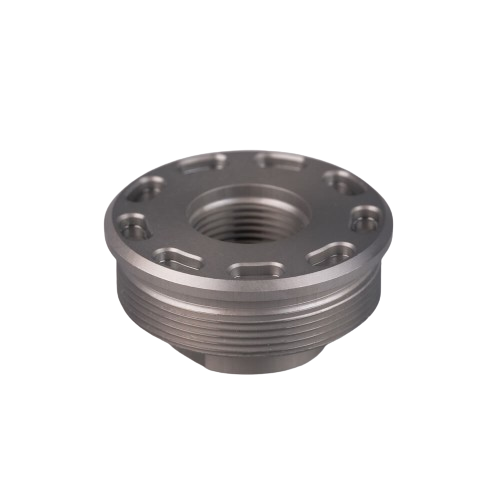Titanium Direct Thread Mount for Bravo/HUB Mount Suppressor for 1/2x28 Barrel by SilencerCo.