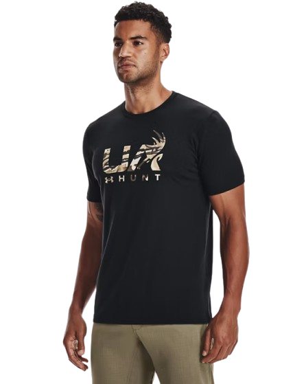 Antler Hunt Logo Short Sleeve Tee by Under Armour
