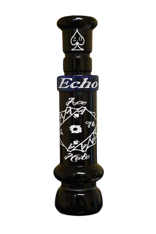 Acrylic Ace In The Hole Cutdown Single Reed Duck Call 2.0 by Echo Calls