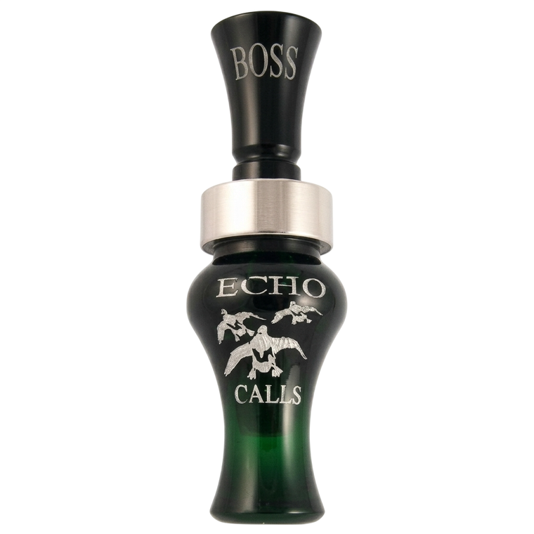 Boss Acrylic Competition Single Reed Duck Call by Echo Calls