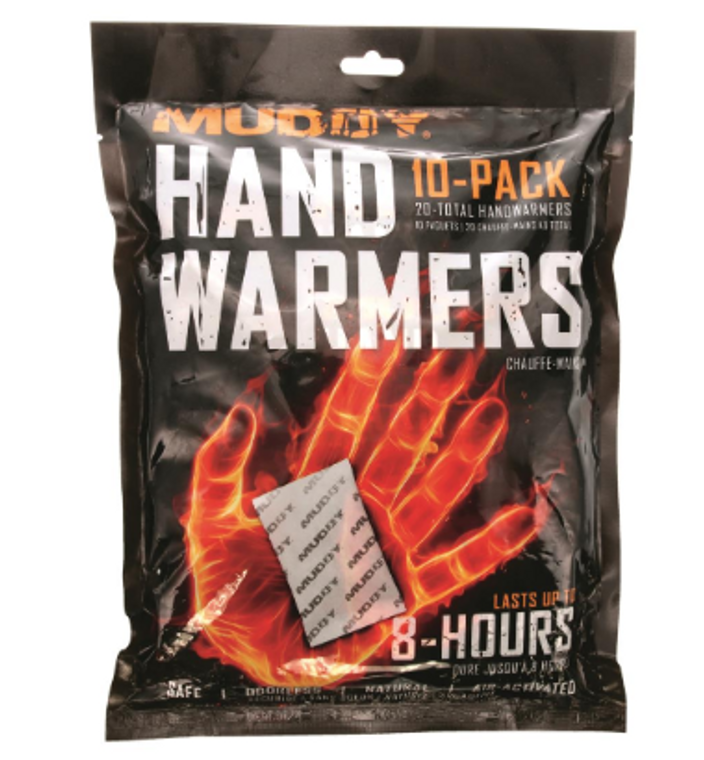 10 Pack Hand Warmers by Muddy Outdoors
