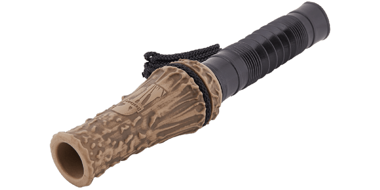 Natural Bone GruntR Deer Call with Antlerization by Flextone Game Calls