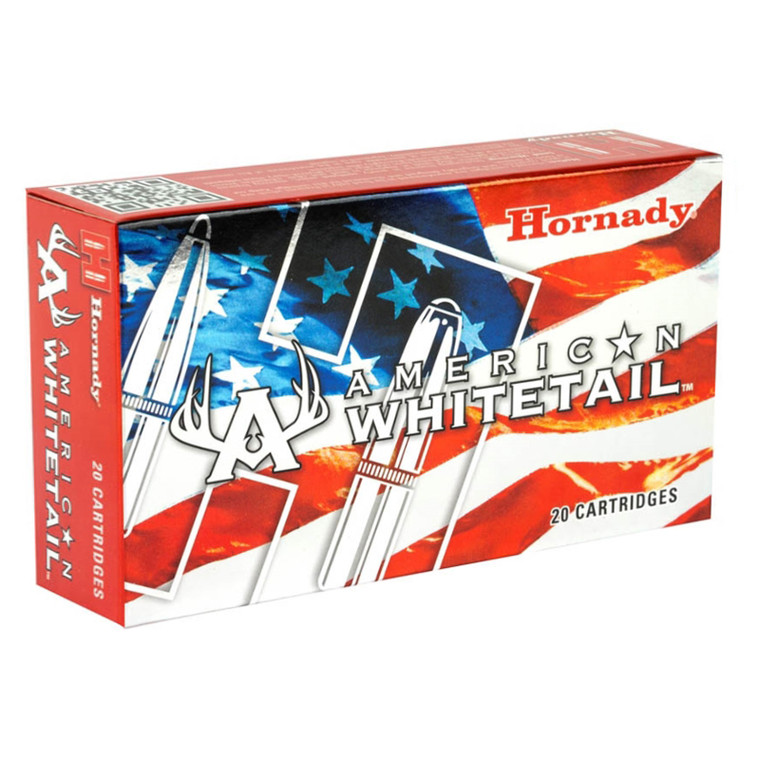 Hornady American Whitetail 2,700 fps 308 165 Grain Interlock Spire Point Rifle Ammunition