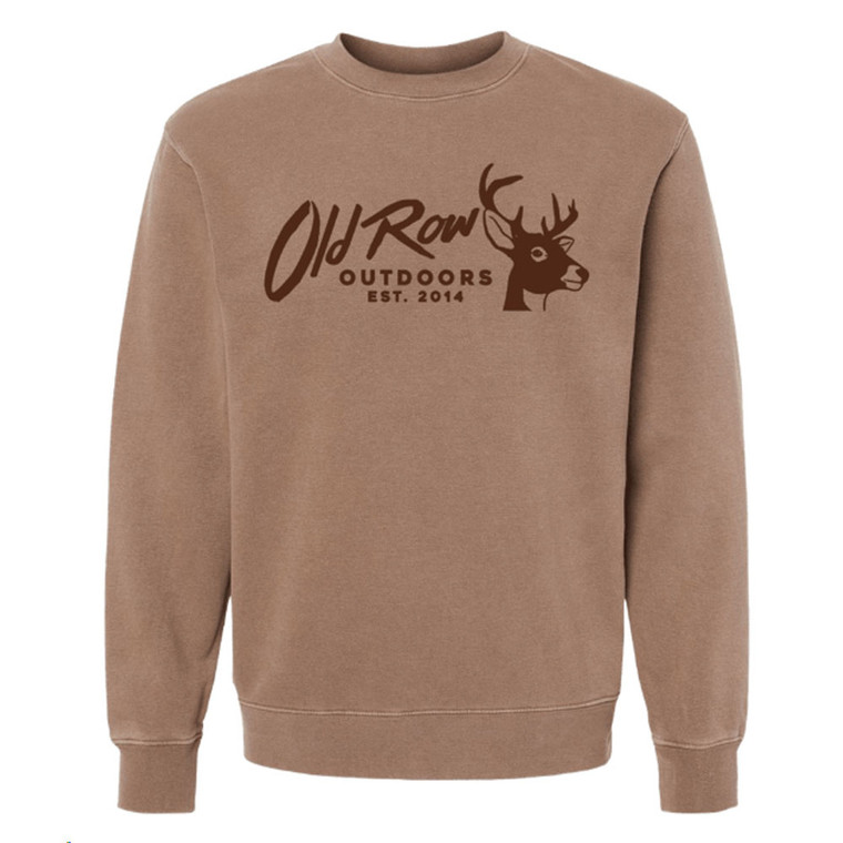 Men's Buck Crewneck Long Sleeve Sweatshirt by Old Row