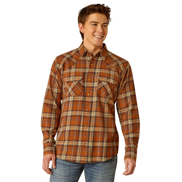 Men's Haiden Retro Fit Snap Long Sleeve Button Up Shirt by Ariat