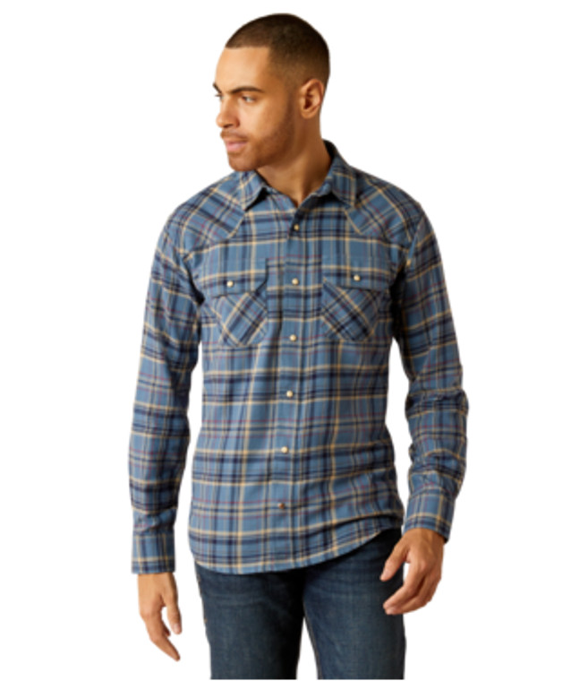 Huntley Retro Snap Long Sleeve Shirt by Ariat