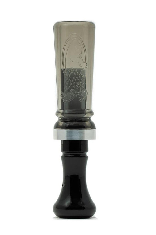 Smoke/Black Poly Freak Single Reed Duck Call by Elite Smoke/Black Poly Freak Single Reed Duck Call by Elite