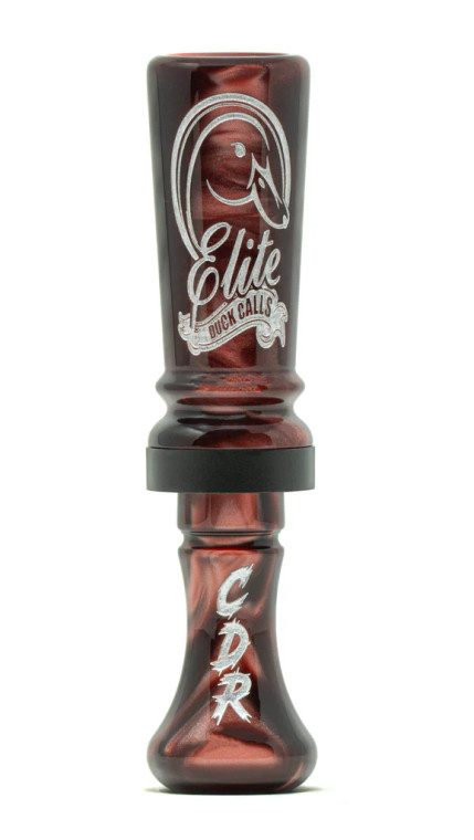 Acrylic Cache Double Reed Duck Call by Elite Duck Calls