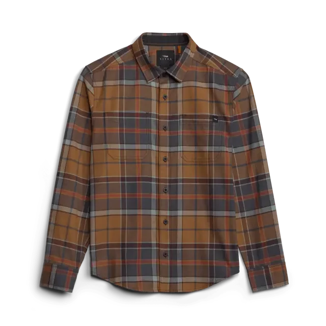 Men's Ashland Lightweight Flannel Long Sleeve Button Up Shirt by Sitka