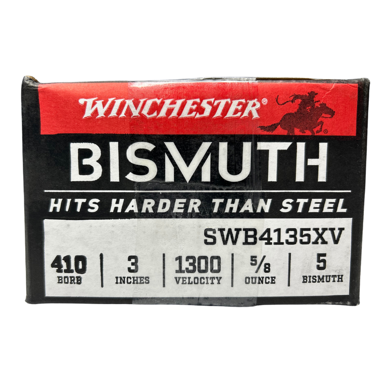 Winchester 1300fps .410 Gauge 3" 5/8oz #5 Shot Bismuth Shotgun Ammunition