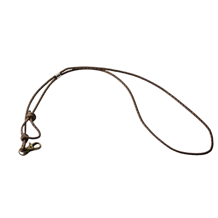 Simple Braided Game Calls Lanyard with 1 Clip & Loop by Rolling Thunder