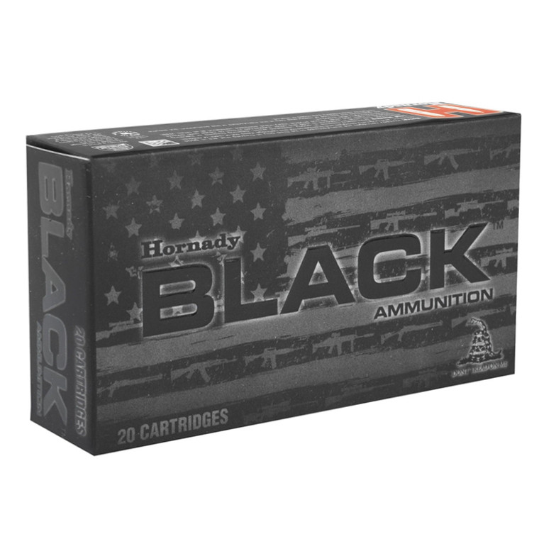 Hornady Black 223 Remington 75 Grain Boat Tail Hollow Point Rifle Ammunition