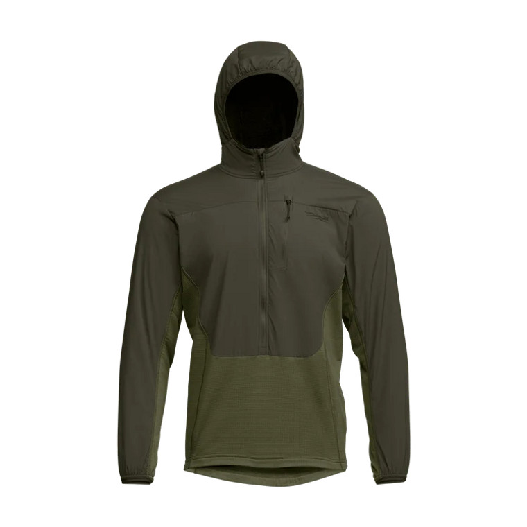 Men's Ambient 75 Hoodie, by Sitka - Deep Lichen Front
