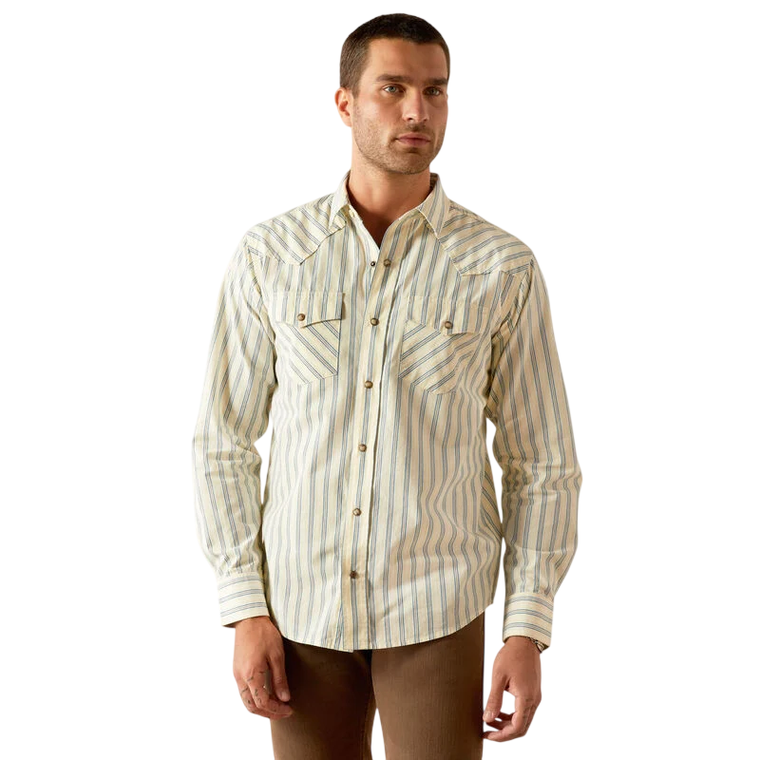 Men's Hanford Retro Snap Long Sleeve Button Up Shirt by Ariat