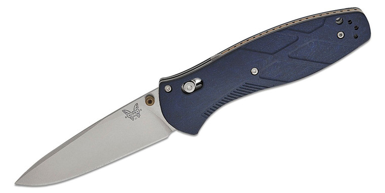 Blue Canyon Osborne Barrage AXIS Assisted Drop Point 3.6" Blade Folding Knife by Benchmade