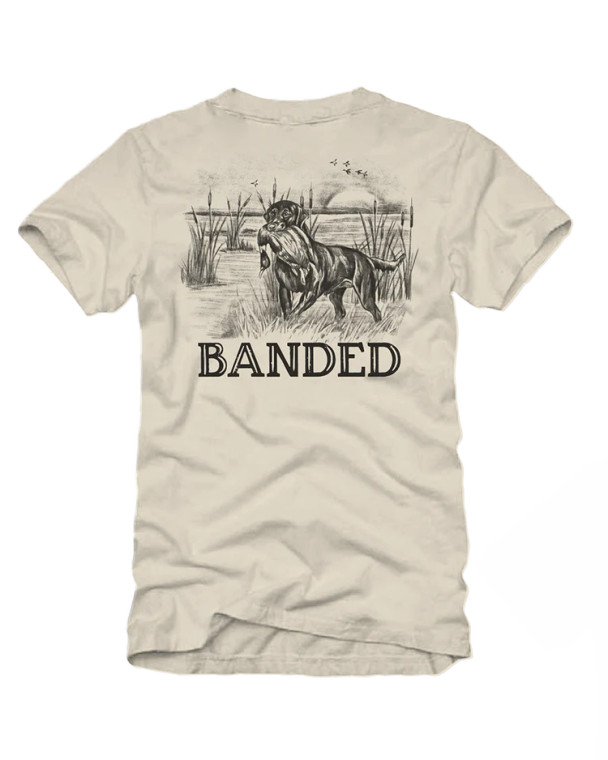 Men's Mallard Illustration Short Sleeve Graphic Tee Shirt by Avery