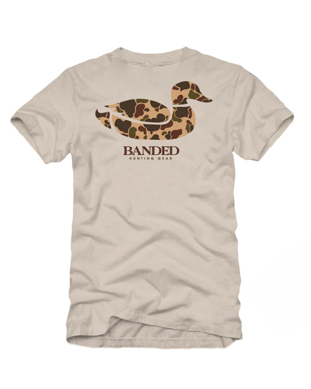 Men's Decoy Short Sleeve Graphic Tee Shirt by Banded