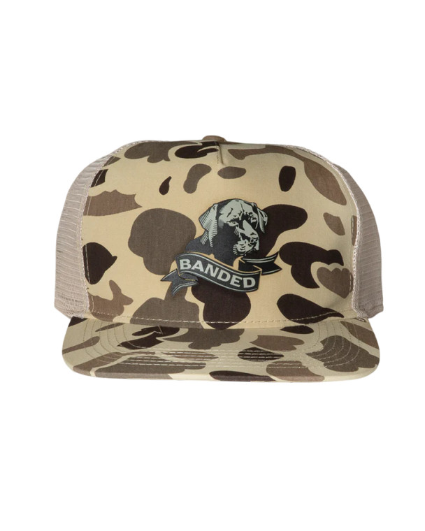 Adult Old School Lab Mesh Snapback Cap by Banded