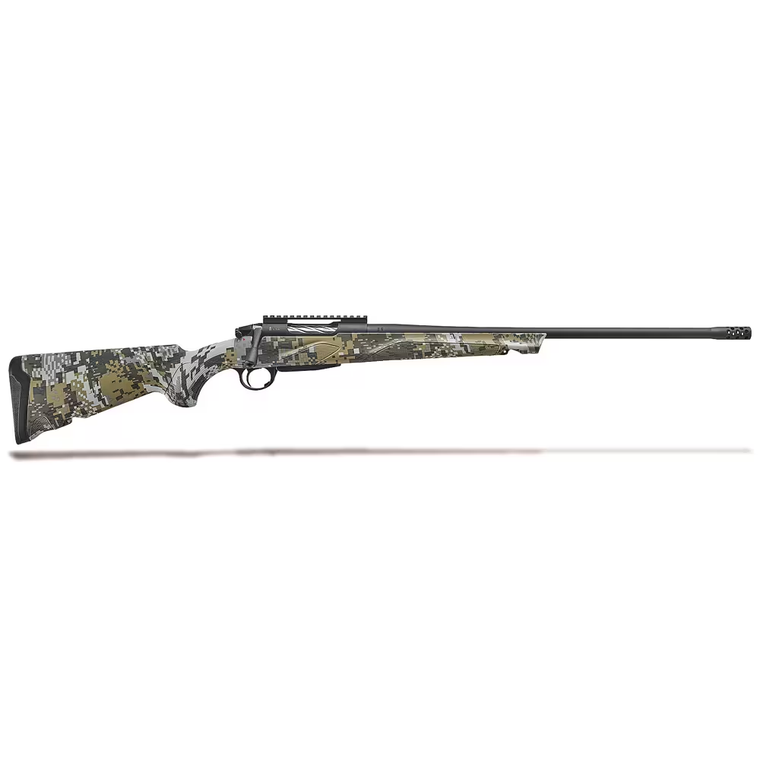 Franchi Momentum Elite 6.5 Creedmoor Spiral Fluted Bolt Action Rifle with 22 Inch Cobalt Cerakote Threaded Barrel and Brake in Optifade Elevated II Camo Stock