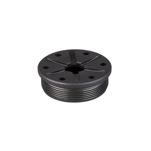 Titanium Front Cap for Bravo/HUB Suppressor in 30 Cal Bore by SilencerCo