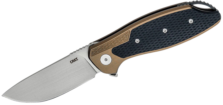 OD Green Ken Onion Jake 3.32" Blade Folding Flipper Knife by CRKT