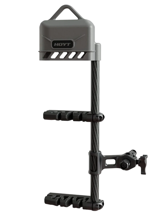 Gray Color 4 Arrow Superlite Quick Detach Quiver by Hoyt