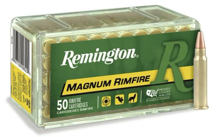 Remington 17 HMR 17gr JHP Magnum Rimfire Ammunition