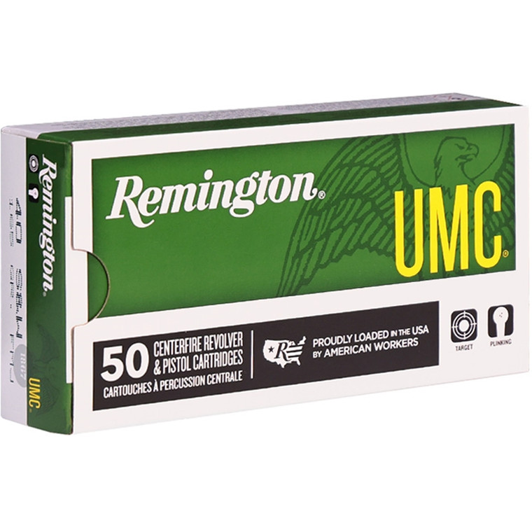 Remington UMC 1,150 fps 40 Smith & Wesson 165 Grain Full Metal Jacket Handgun Ammunition