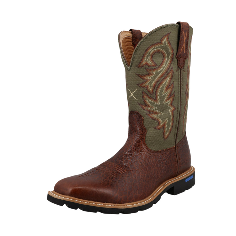 Men's 11 Inch Tech X Leather Boots by Twisted X