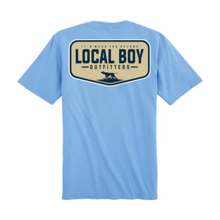 Men's Pointer Badge Short Sleeve T-Shirt, by Local Boy Outfitters
