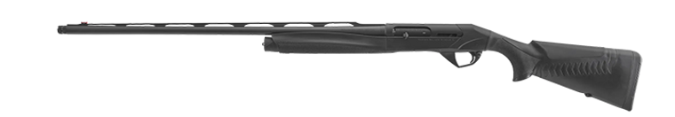 Benelli Super Black Eagle 3 20 Gauge 28" Barrel 3" Chamber left-handed semi-automatic shotgun in matte black synthetic finish with Crio-treated barrel and Comfort Tech 3 stock for waterfowl and upland hunting.