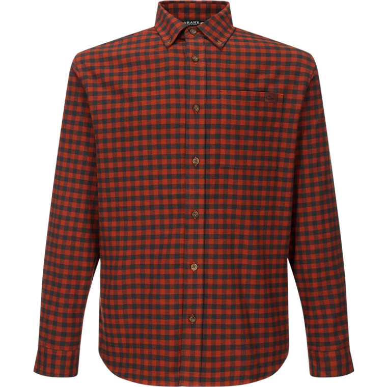 Autumn Flannel Long Sleeve Shirt by Drake Waterfowl