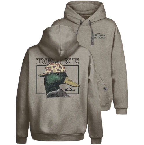Men's Back Cap Mallard Graphic Hoodie by Drake